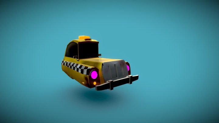 taxi v2 Bayron Castañeda Losada 3D Model