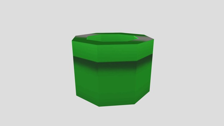 Nintendo 64 - Super Mario 64 - Warp Pipe 3D Model