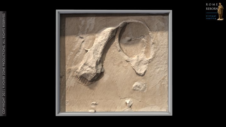3D rendering of Metope East 08 (Parthenon)