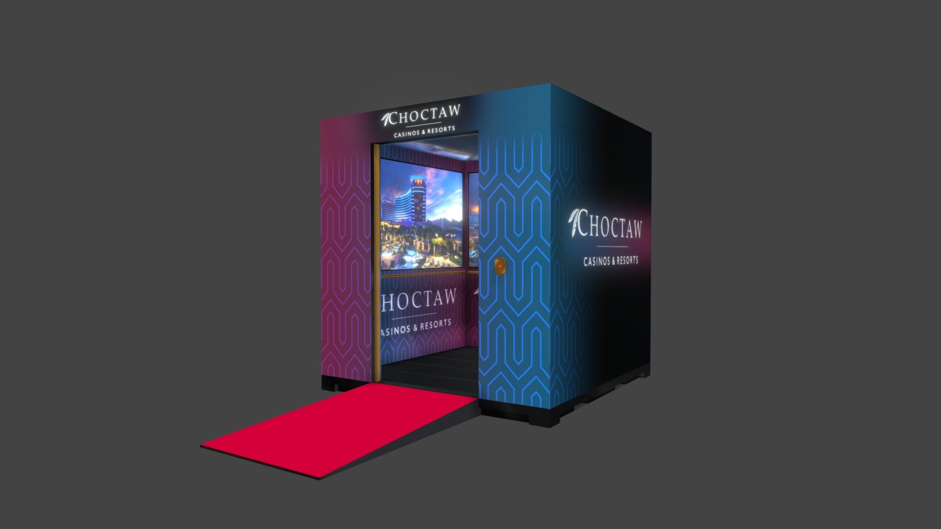 Choctaw- Elevator- Experience — Sketchfab embed 3D viewer