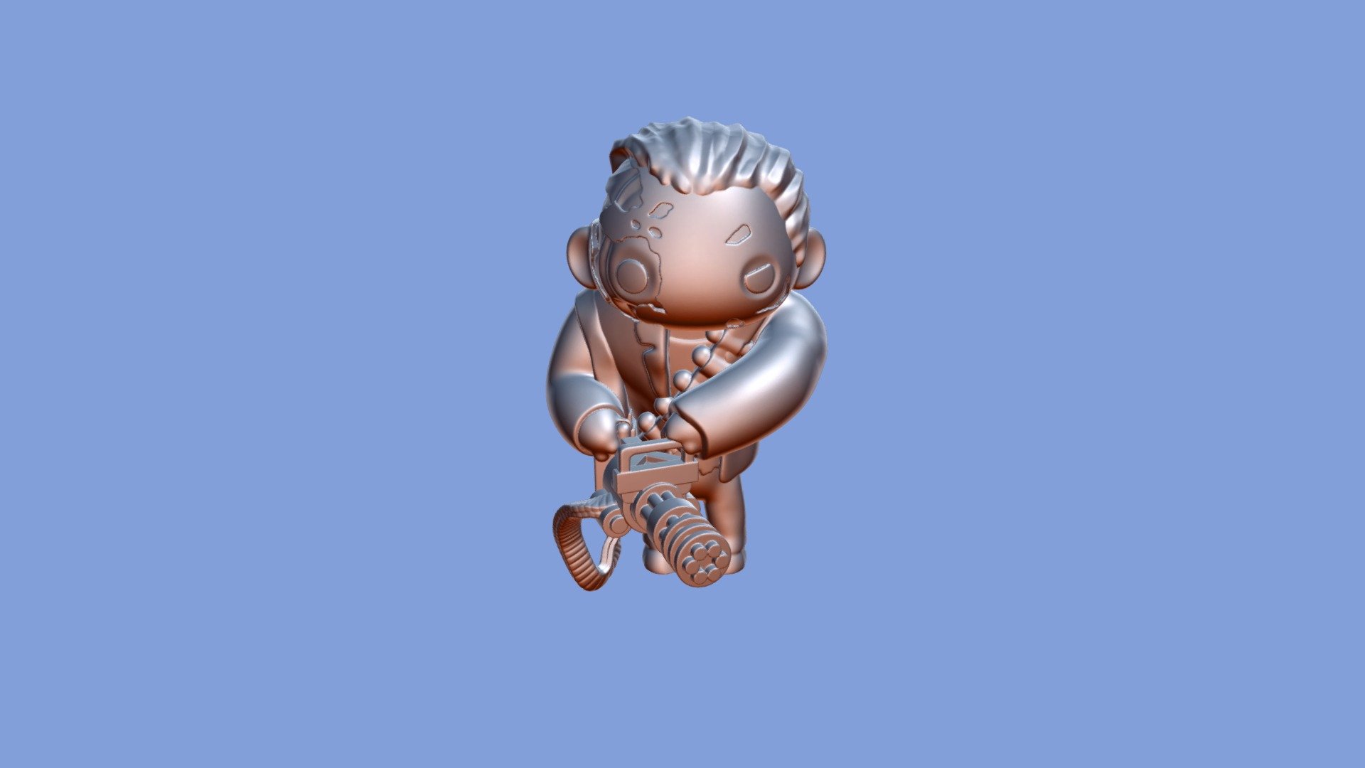 Exterminador — Sketchfab embed 3D viewer