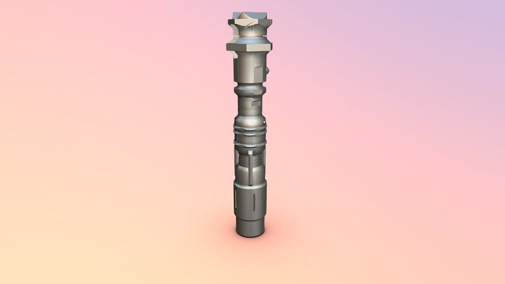 Assembly 1 (light saber) 3D Model