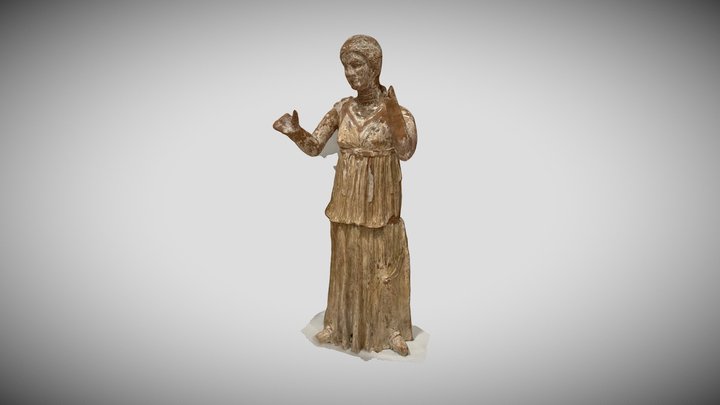 Statue of a Mourning Woman (2008.50) 3D Model