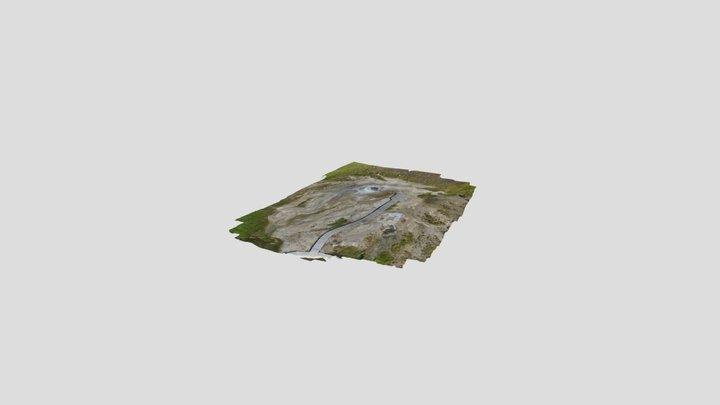 Hveravellir, Iceland, Hot Spring 3D Model