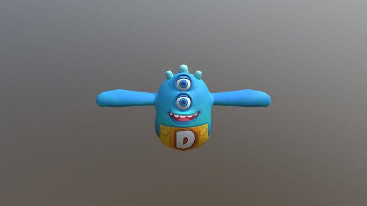 Monster 3D Model