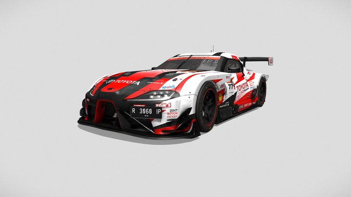 GR Supra - SuperGT300 3D Model