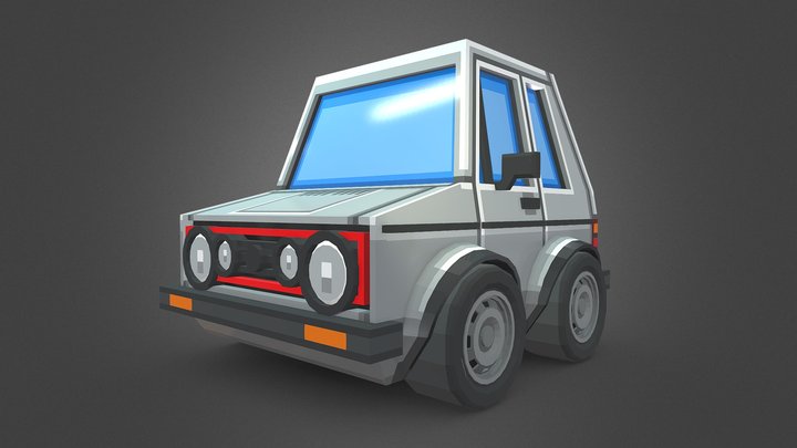 Golf GTI MK1 3D Model