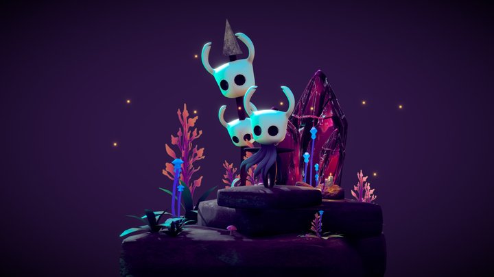 Hollow Knight 3D Model