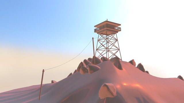 Firewatch (W.I.P) 3D Model