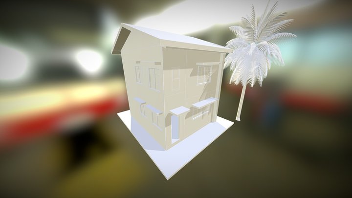 Villas Mercedes 3D Model