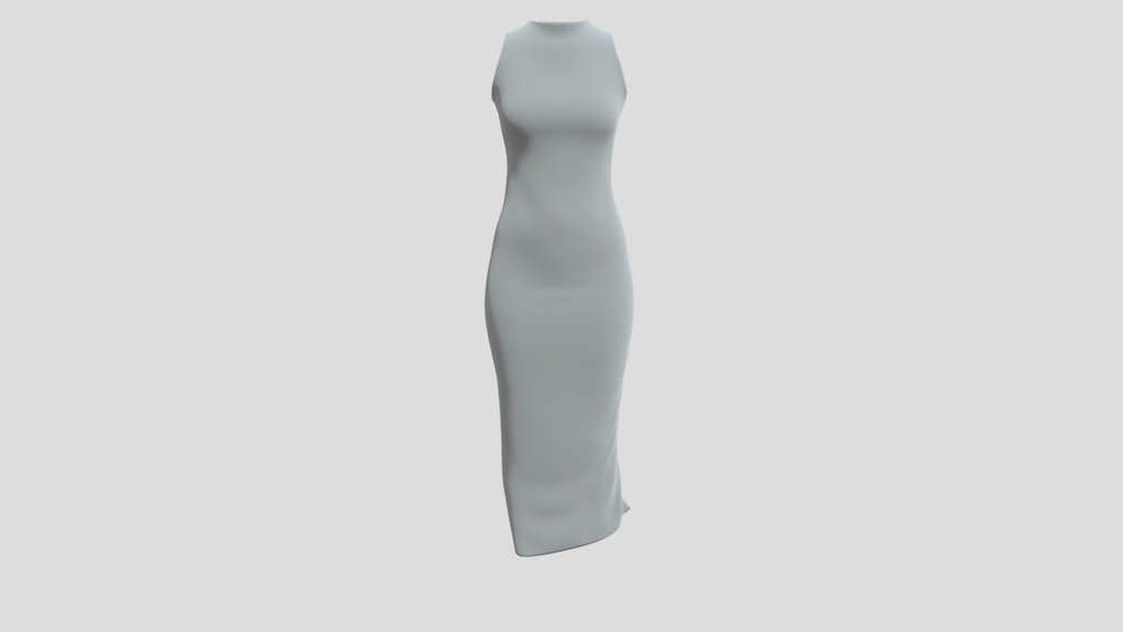 Draped Tight Fit Dress