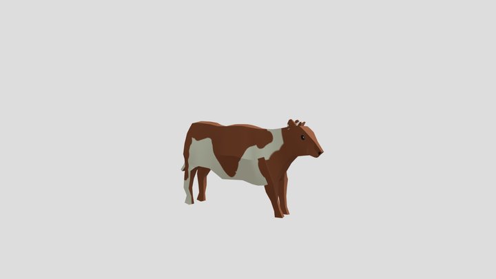 Cow 3D Model