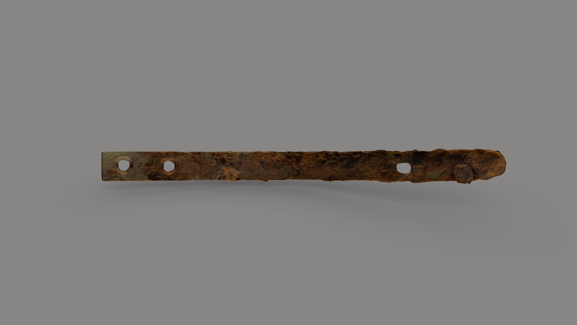Strap Hinge 3D model by The Herring Run Archaeology Project