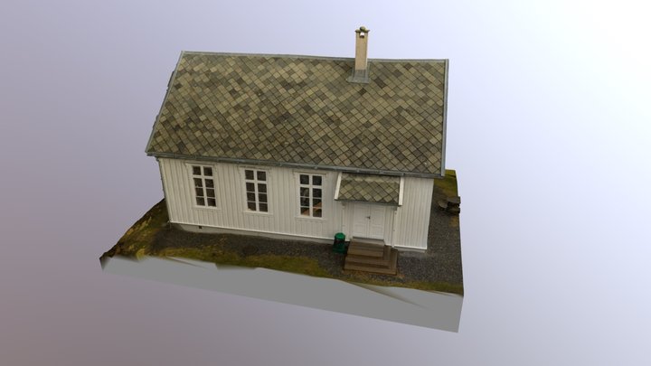 Åkre bedehus, Sunnmøre Museum 3D Model