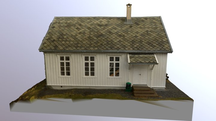 Åkre bedehus, Sunnmøre Museum 3D Model