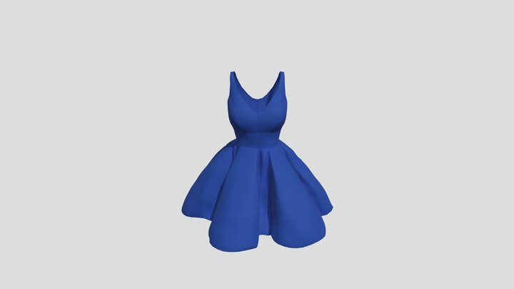 3D Dress 3D Model