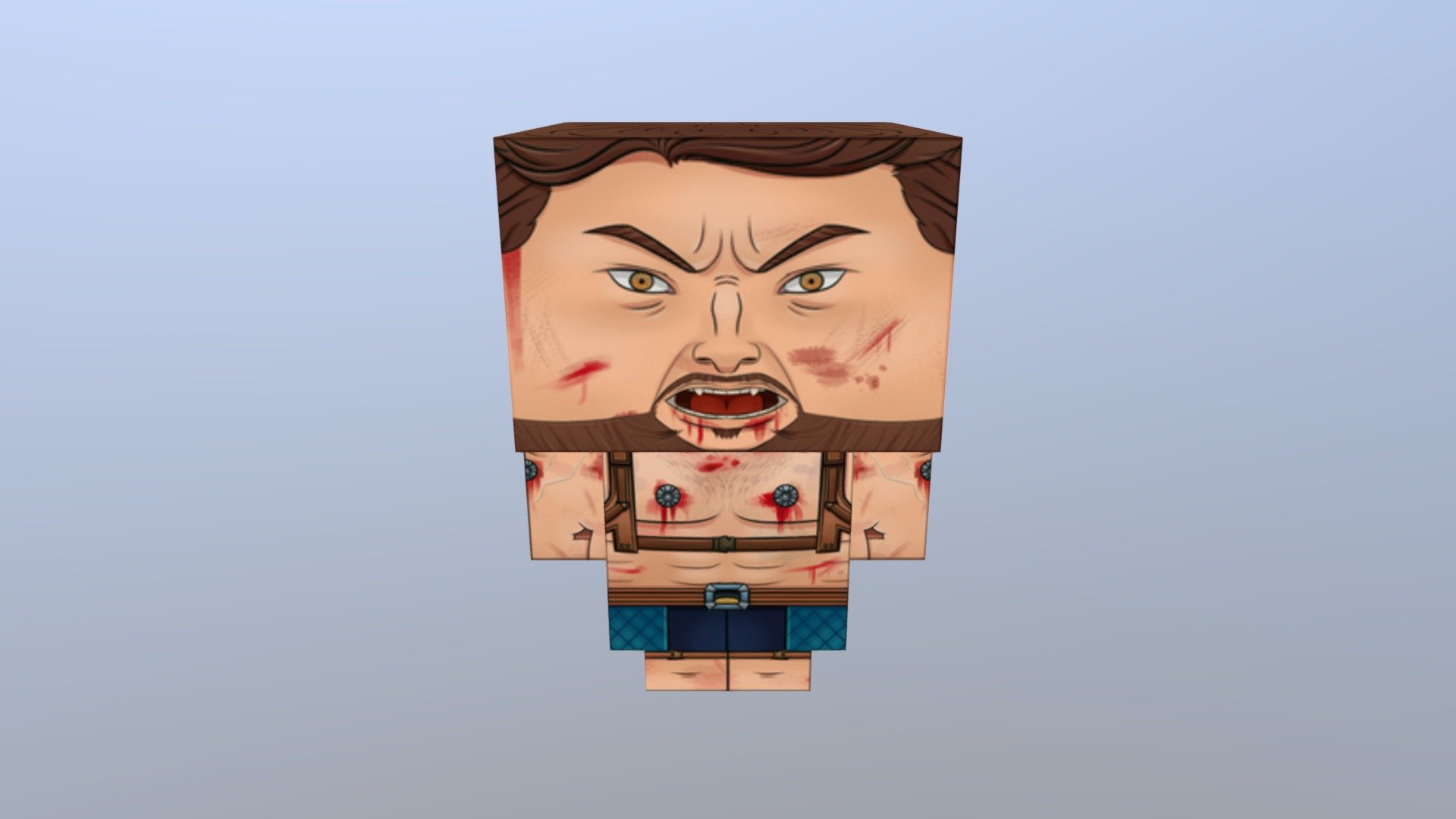 Wolverine - Papercraft model