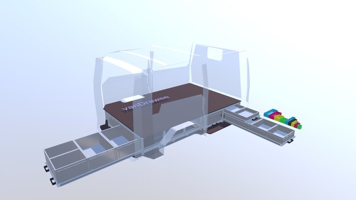 Ford Custom L1 A1 3D Model