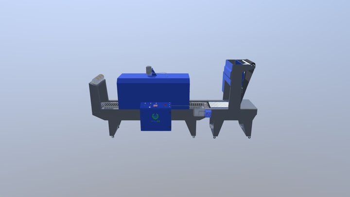 Thermal shrink packaging machine 3D Model