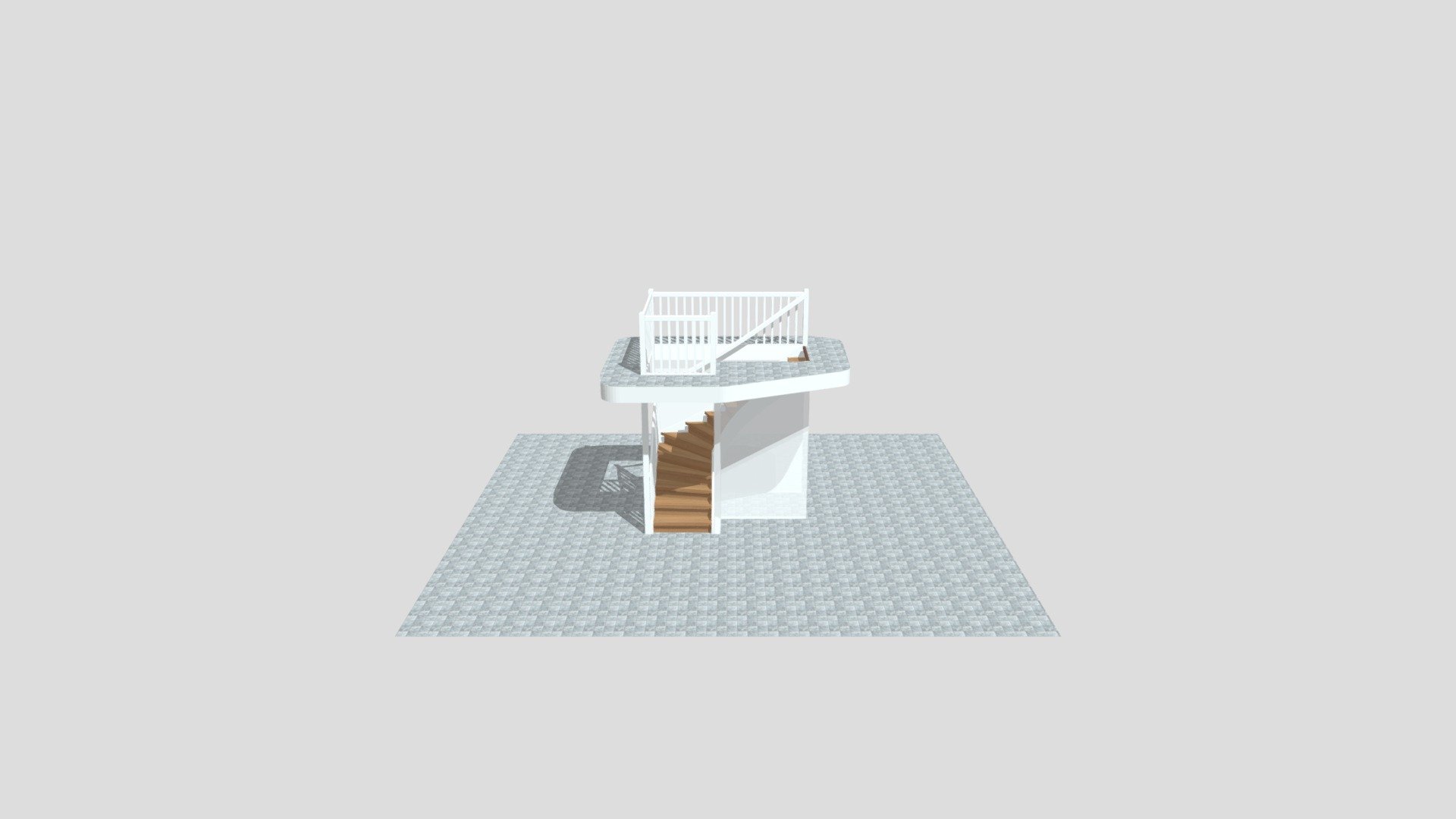 L-trappa - 3D model by Snickeri Stark (@MartinStark) [e7eb637] - Sketchfab