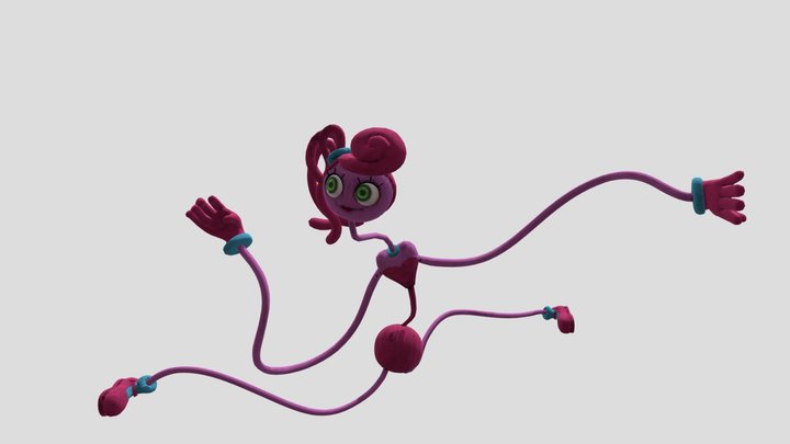[Animations] Poppy Playtime | Mommy Long Legs 3D Model
