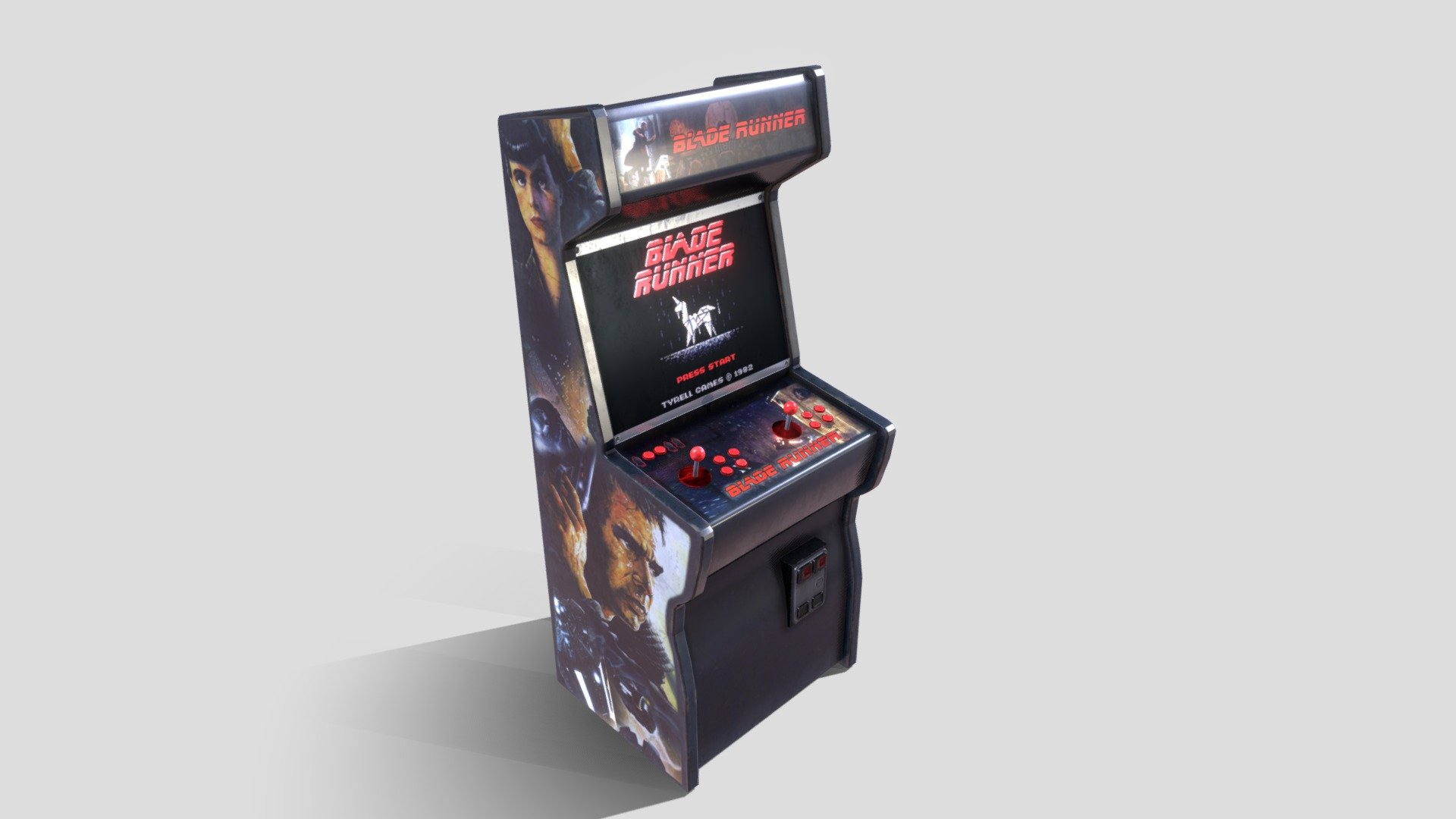 Blade Runner Arcade Cabinet