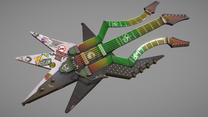 Ophiuchus Band Guitar – Modèle 3D gratuit STL