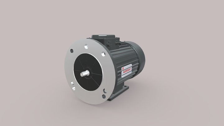 Electric motor Agregat 3D Model