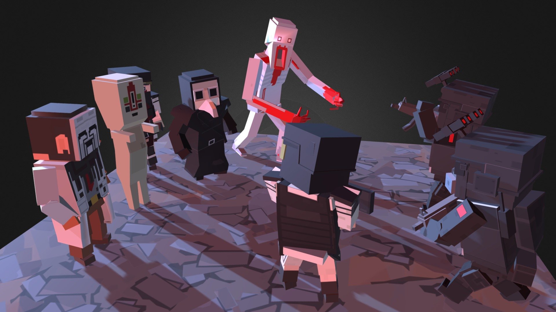 Simple Cartoon - SCP - 3D model by Simtastic Creations - Games & Artist ...