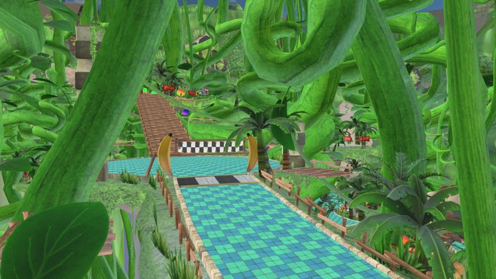 treetops track – Modèle 3D gratuit STL