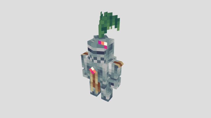 Iron golem [minecraft] 3D Model