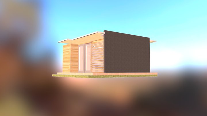 Garden office 3D Model