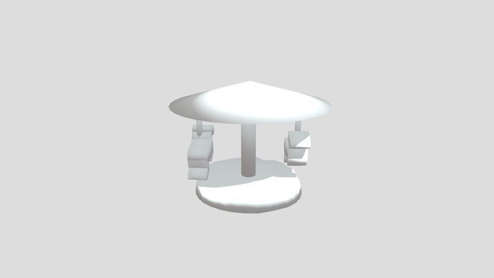 destroyed music box 3D Model