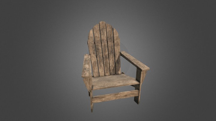 Adirondack Chair 3D Model
