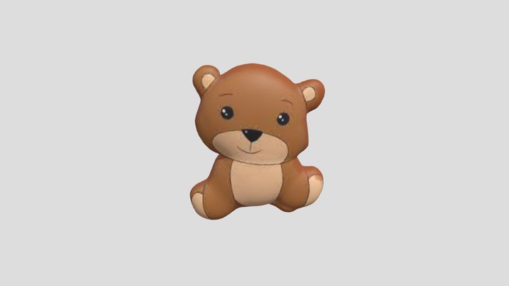 Beruang 3D 3D Model