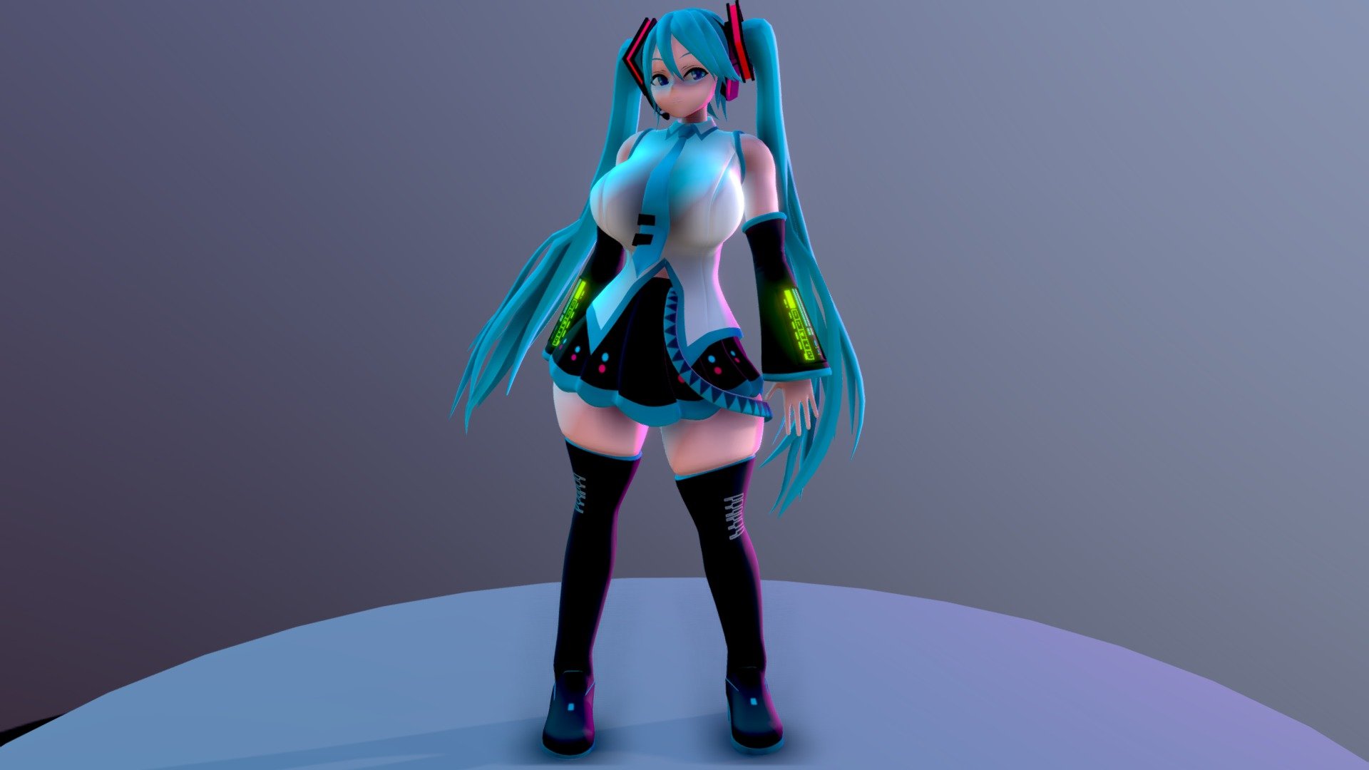 Hatsune Miku 3D Model NSFW - 3D model by Buhonero75 (@buhonero-75) [e7efa25]