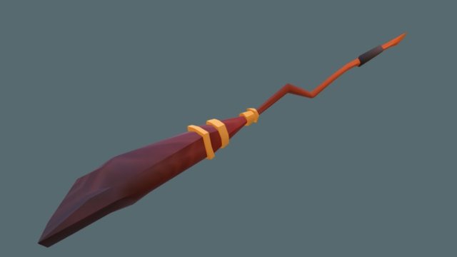 Broom Stick 3D Model