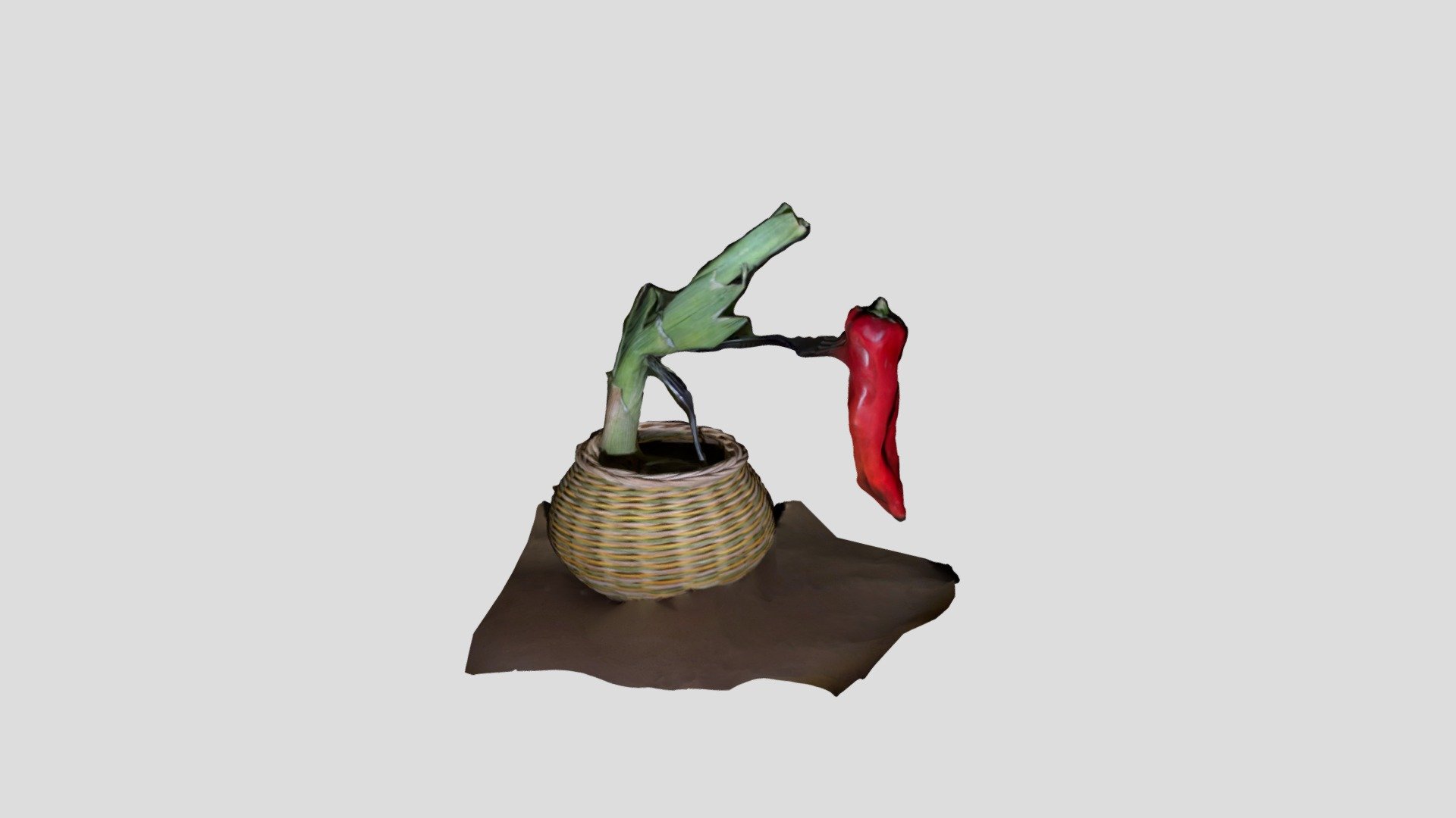 2 - celá vidlička, horší paprika