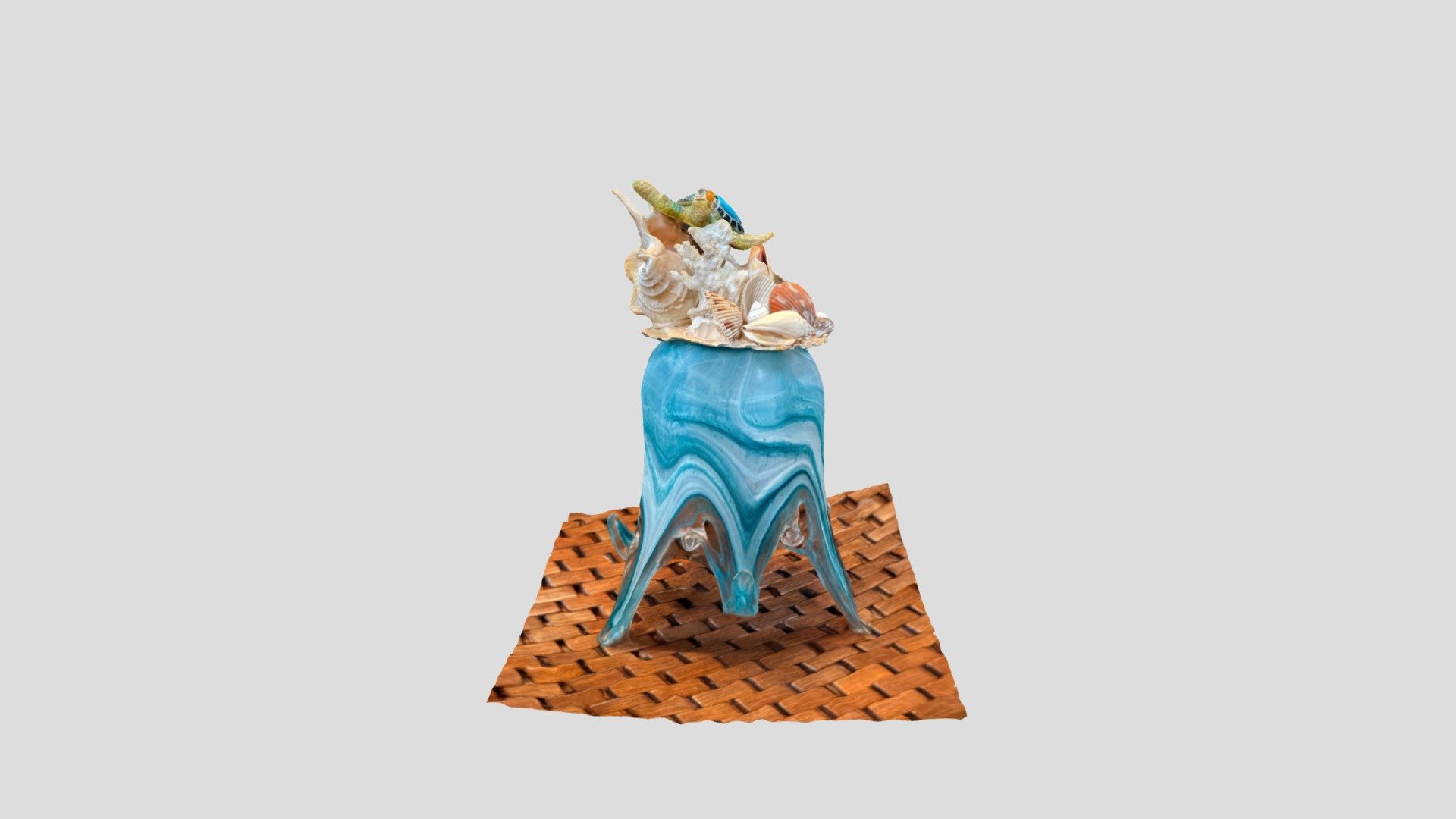 Turtle and Shells - Download Free 3D model by w4dek [e7f13b1] - Sketchfab