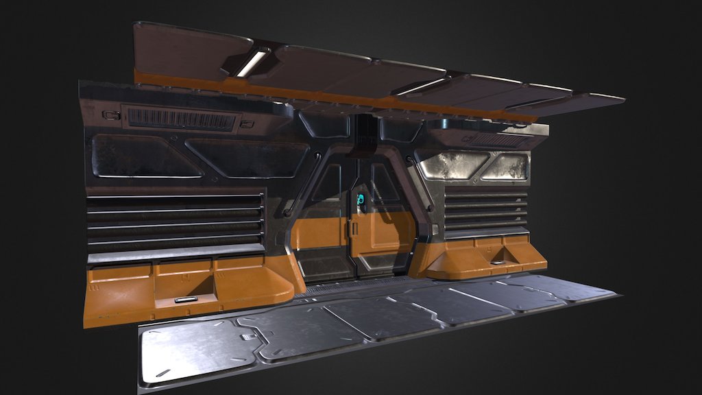 Sci Fi Environment Tile Set