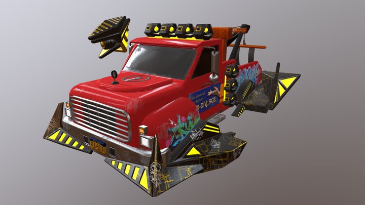 Remorqueuse Yorktown 3D Model