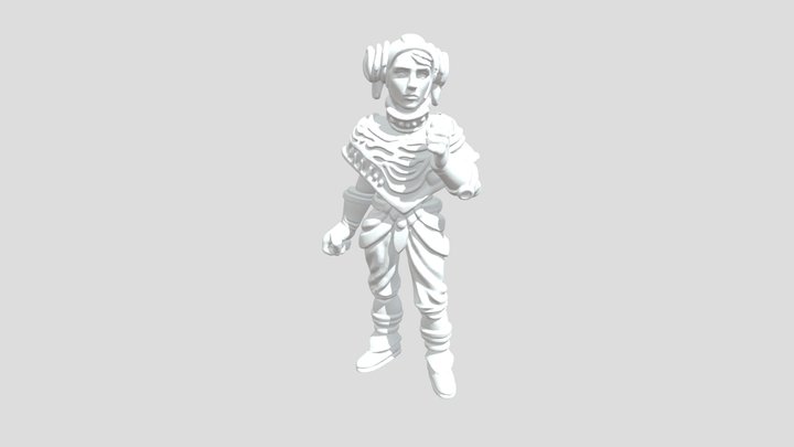 Mystic Wanderer 3D Model