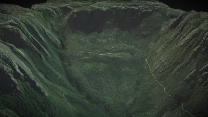 Table Mountain 3D Model