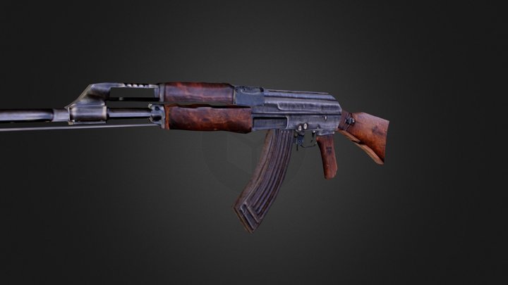 AK-47 3D Model