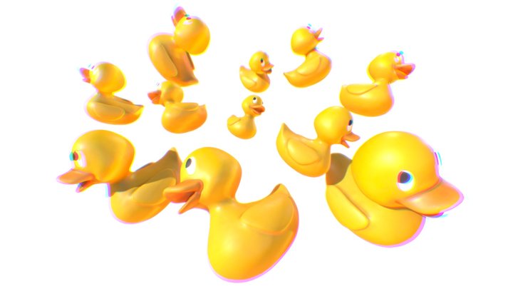 Duck Duck Duck Neeeeed More Duuuuck !!!!!!!!!! 3D Model