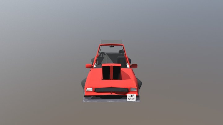 Modified Car 3D Model