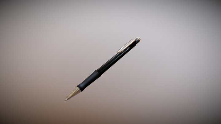 A pencil 3D Model