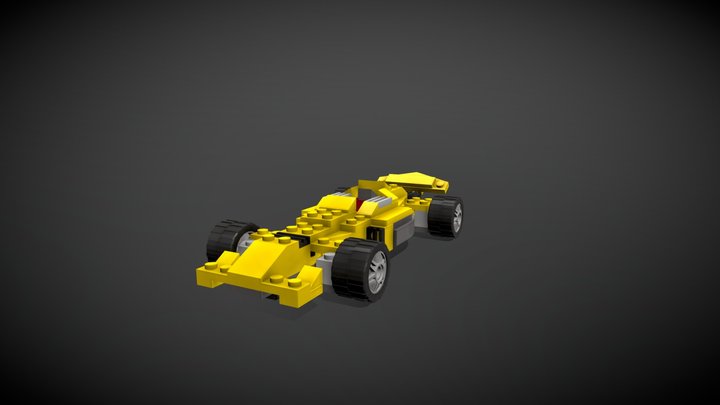 Lego Cool Car Racer 3D Model