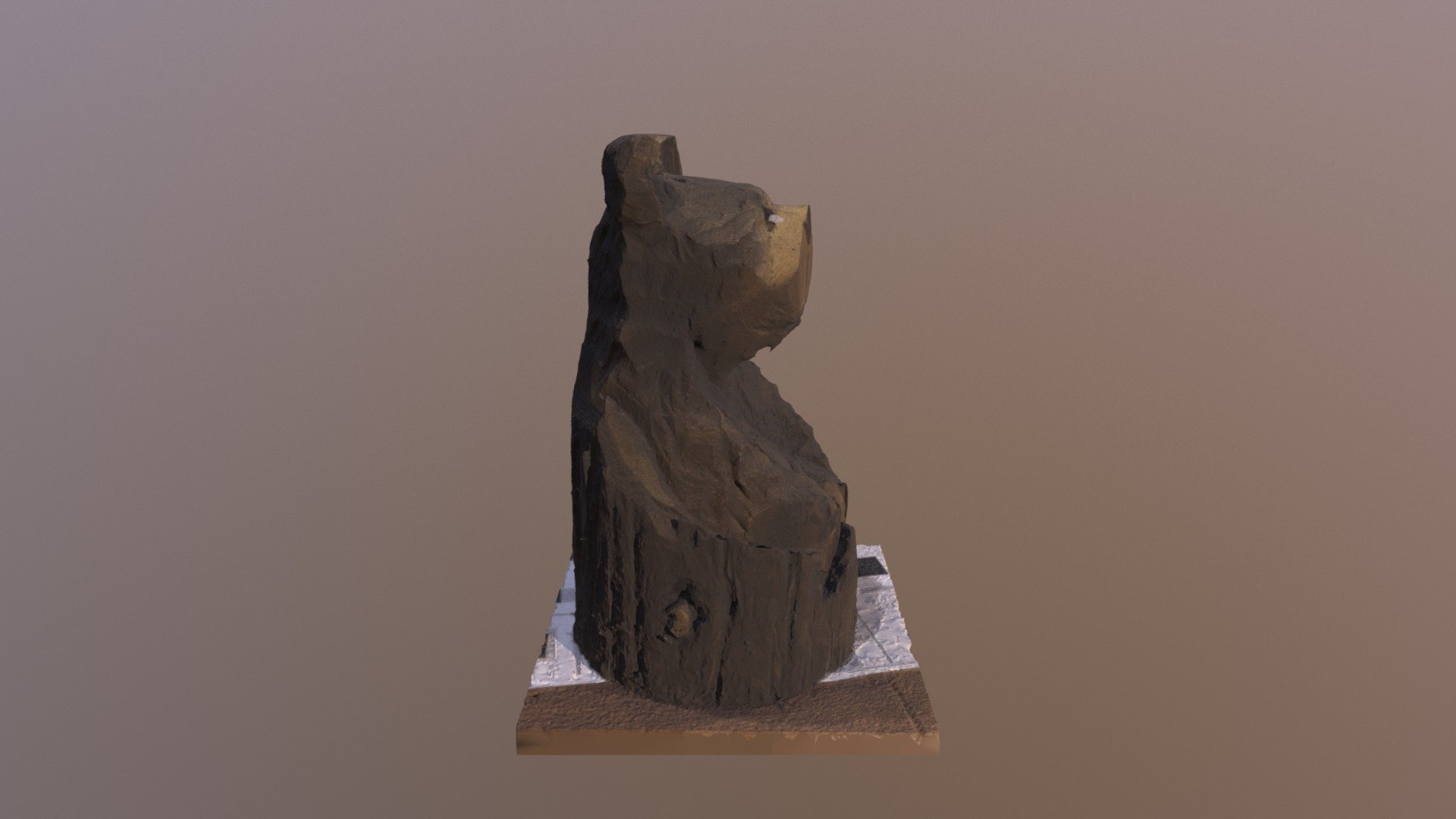 Wooden Bear