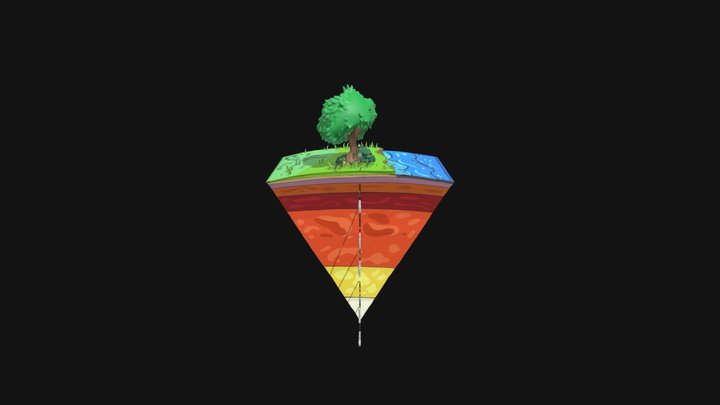 geology earth  3d model 3D Model